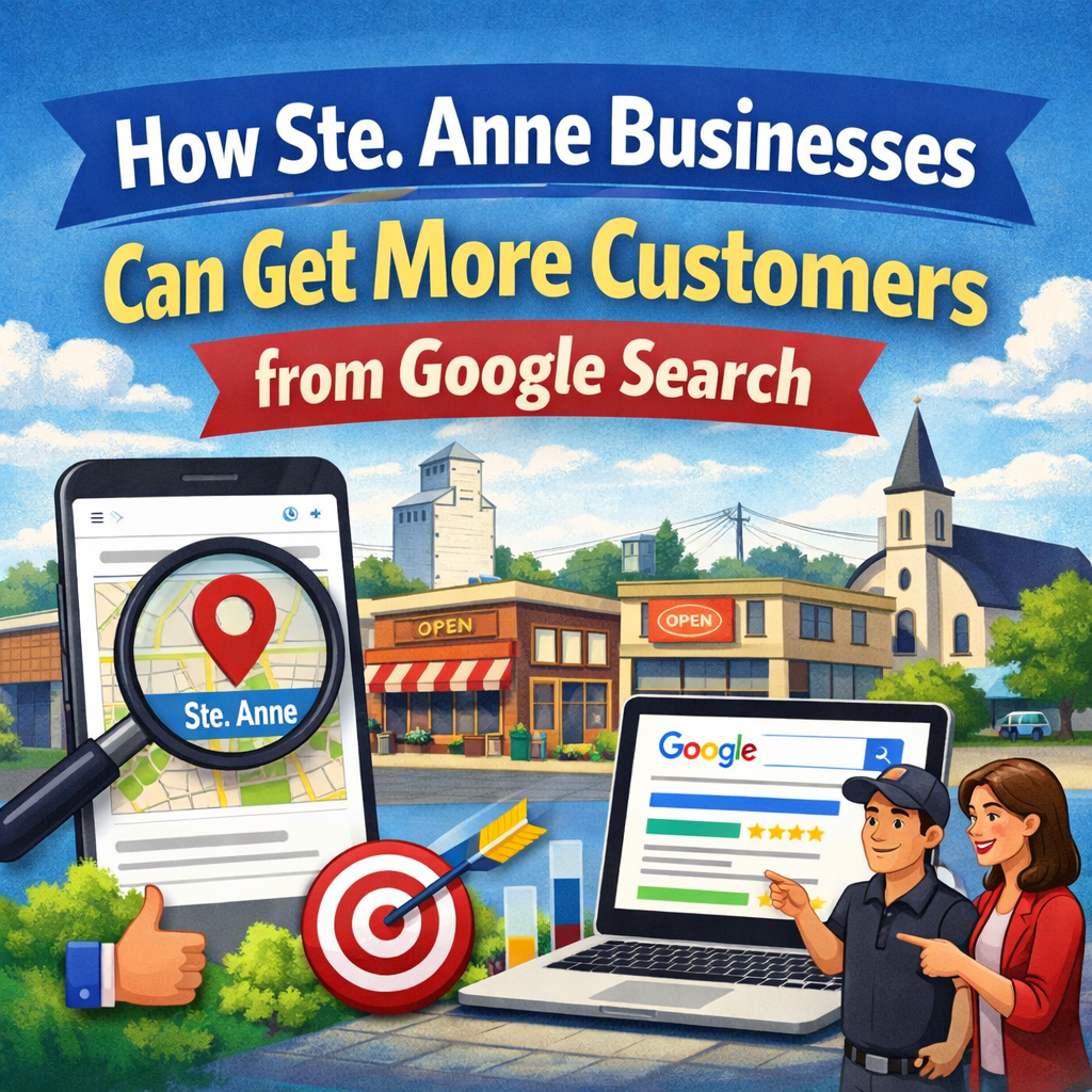 How Ste Anne businesses get more customers from Google search