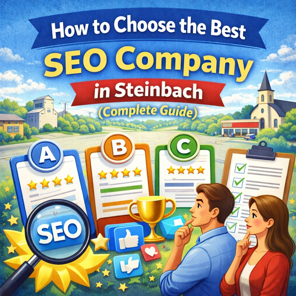 How to choose the best SEO company in Steinbach Manitoba