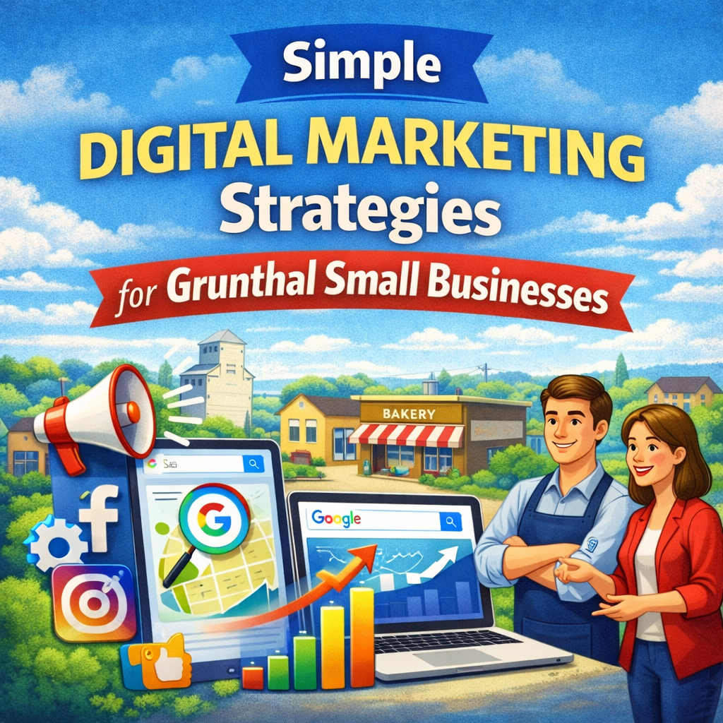 Digital marketing strategies for small businesses in Grunthal Manitoba