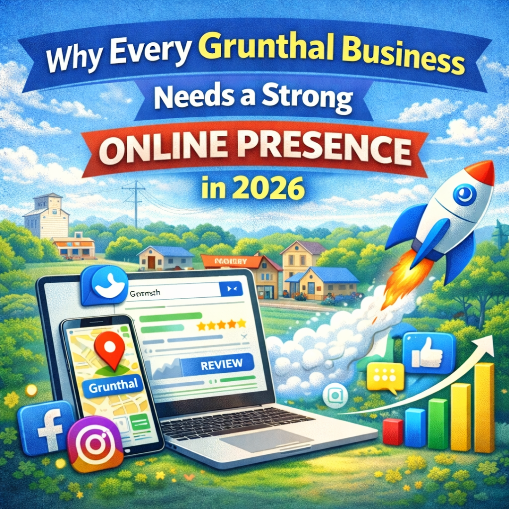 Importance of online presence for Grunthal businesses