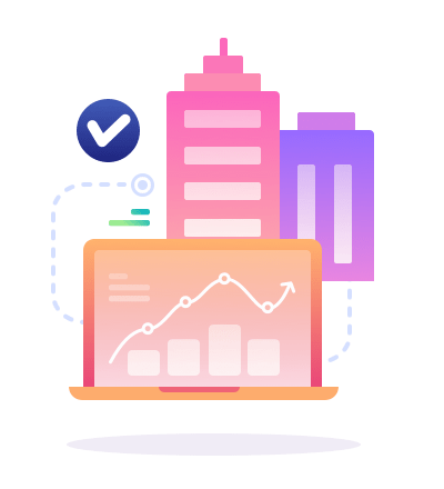 Icon Laptop Skyscrapers | Seo Marketing Services Steinbach